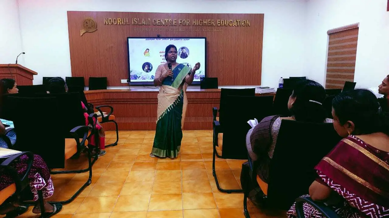 Dr. B. Silambarasi acted as the State Resource Person for the BT Science Teachers’ TPD training held at Noorul Islam University, Kanniyakumari (1)