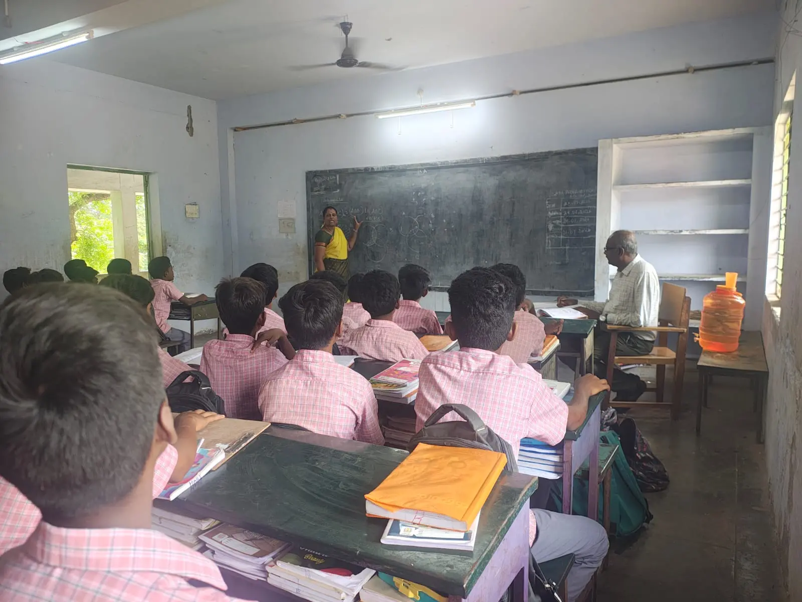 Dr K.Rameeshkumar, Senior Lecturer, School Visited at GBHSS Pappireddipatti, Pappireddipatti Block