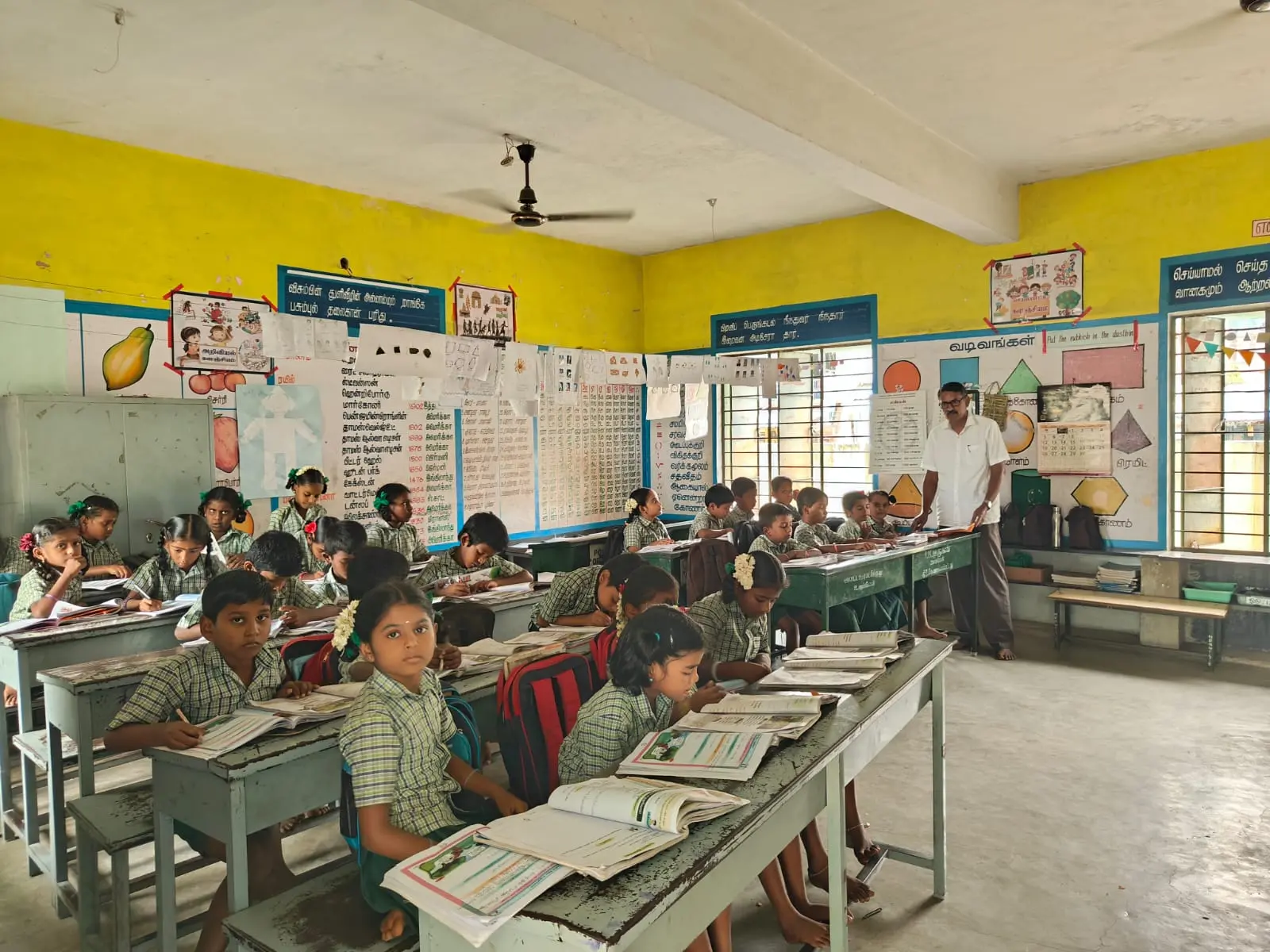 Mr S.Senthilkumar, Senior lecturer, School Visited at PUPS Irumathur, Morappur Block
