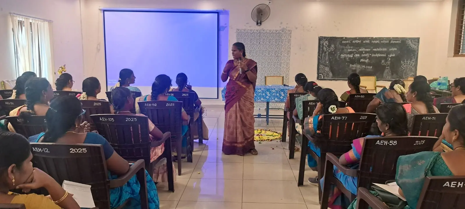 Mrs. A. Vijayalakshmi, DIET Lecturer explained the concept of cyberbullying and its various forms