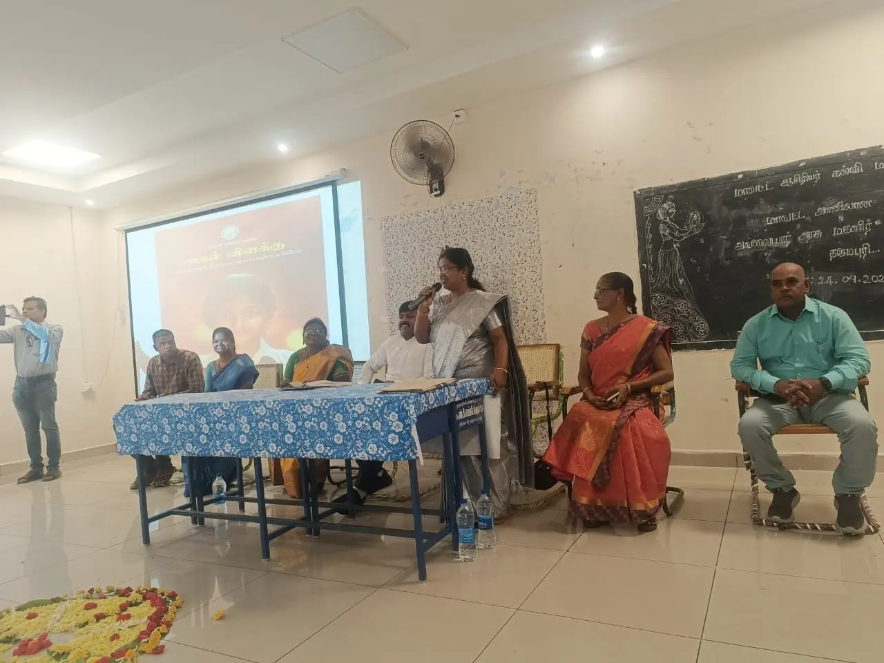 Mrs.I.Jothichandra, Chief Education officer acknowledged the significant role teachers play in shaping young minds