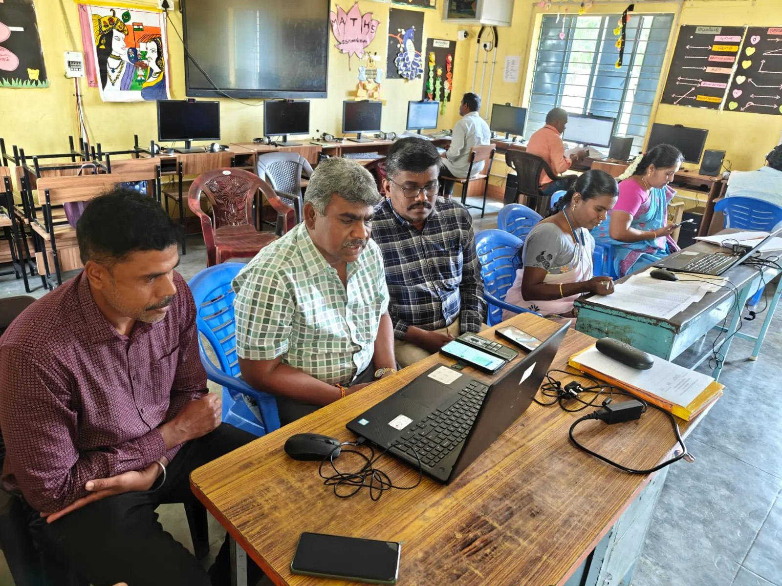 TNSPARK training inaugurated our Respected Principal at PUMS, Errapatti